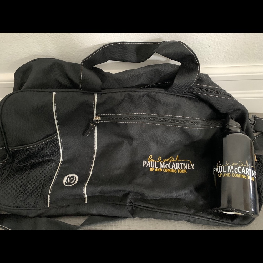 Paul McCartney Up and Coming Tour Duffle + Bottle